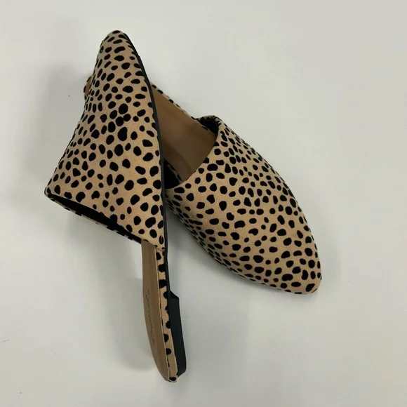 Qupid Tan and Black Spotted Mules - Picture 8 of 8